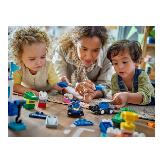 LEGO коцки, Duplo, F1® Team Race Cars & Drivers