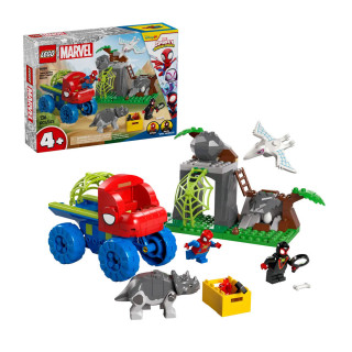 LEGO коцки, Marvel, Team Spidey Dino Crawler Rescue 