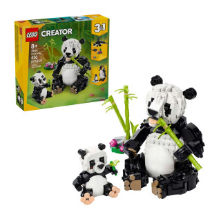 LEGO коцки, Creator 3in1, Wild Animals: Panda Family 