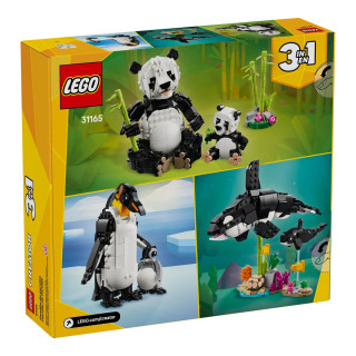 LEGO коцки, Creator 3in1, Wild Animals: Panda Family 