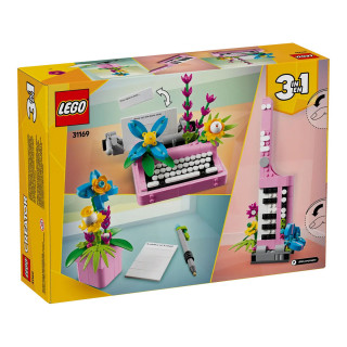 LEGO коцки, Creator 3in1, Typewriter with Flowers