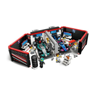 LEGO коцки, City, F1® Garage & Mercedes-AMG & Alpine Cars