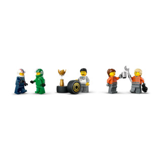 LEGO коцки, City, F1® Truck with RB20 & AMR24 F1® Cars 