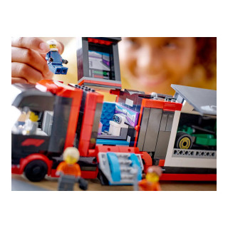 LEGO коцки, City, F1® Truck with RB20 & AMR24 F1® Cars 