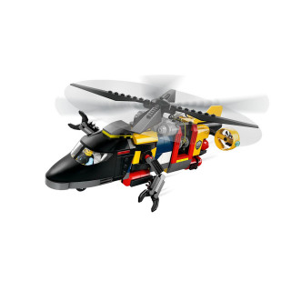 LEGO коцки, City, Helicopter, Fire Truck & Submarine Remix