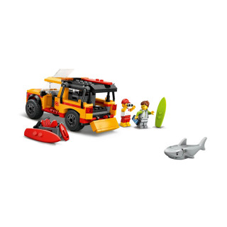 LEGO коцки, City, Lifeguard Beach Rescue Truck