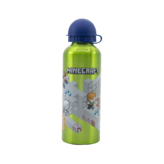 Детско алуминиумско шише, Minecraft, 530 ml
