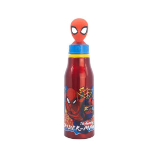 Детско алуминиумско шише со 3Д фигура, Spider-Man, 690 ml