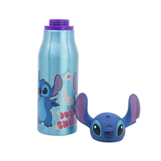 Детско алуминиумско шише со 3Д фигура, Stitch, 690 ml