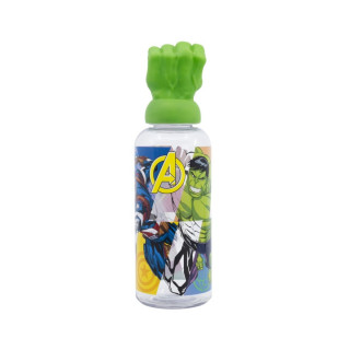Детско шише со 3Д фигура, Avengers - Hulk, 560 ml 