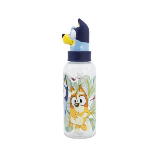 Детско шише со 3Д фигура, Bluey, 560 ml 
