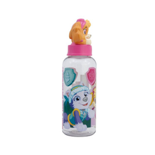 Детско шише со 3Д фигура, Paw Patrol - Skye, 560 ml 