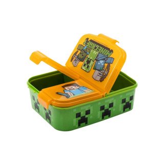 Кутија за ужинка со 3 прегради, Minecraft 