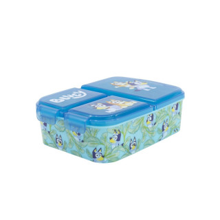 Кутија за ужинка со 3 прегради, Bluey