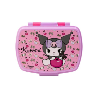 Кутија за ужинка со една преграда, Kuromi 
