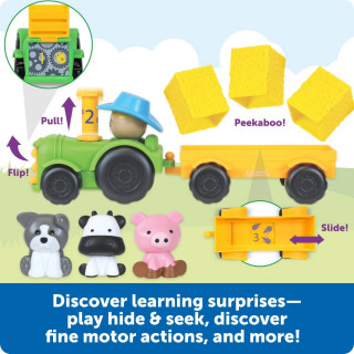 Едукативен сет за игра, Peeksville™ Haul & Seek Tractor™