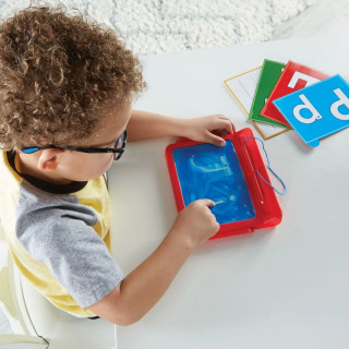 Пиши-бриши таблет за учење букви, Letter Tracing Sensory Pad 