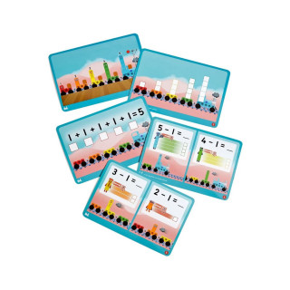 Сет за игра со математички коцки, MathLink® Cubes Numberblocks® Express Train