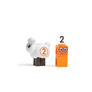 Сет за игра со математички коцки, MathLink® Cubes Numberblocks® Sheep Farm