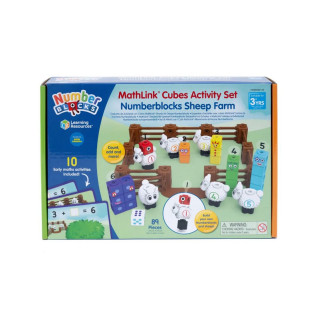 Сет за игра со математички коцки, MathLink® Cubes Numberblocks® Sheep Farm