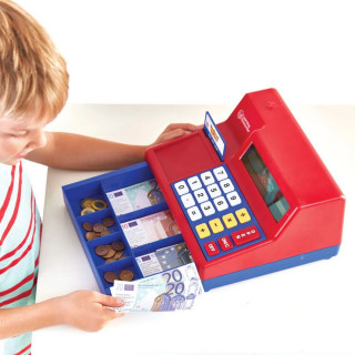 Сет за игра, Pretend & Play® Calculator Cash Register with Euro Money
