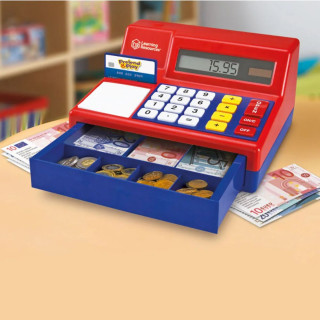 Сет за игра, Pretend & Play® Calculator Cash Register with Euro Money