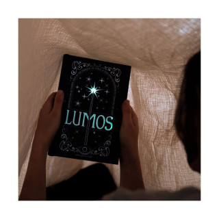 Нотес со светлечка корица, Harry Potter - Lumos Maxima