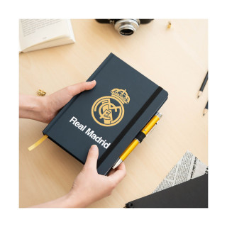 Нотес A5 со светлечко пенкало, FC Real Madrid 