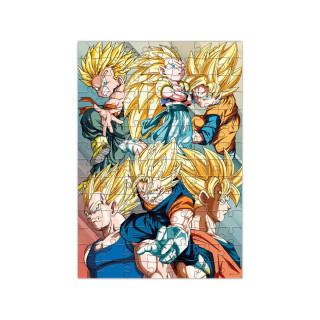 Двострана сложувалка, Dragon Ball Z - Six Star Ball, 98 парчиња 