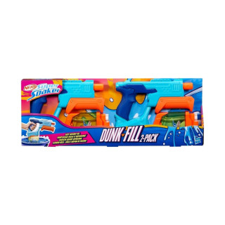 Сет од 2 пиштоли на вода, NERF Dunk Fill 2-Pack 