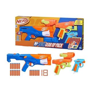 Пиштол со мека муниција, NERF N Series Gear Up Pack 