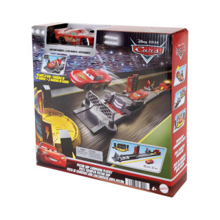 Сет за игра Pixar: Cars - Piston Cup Launching w/Lightning McQueen 