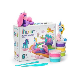 Сет за изработка со глина Rainbow Unicorns 
