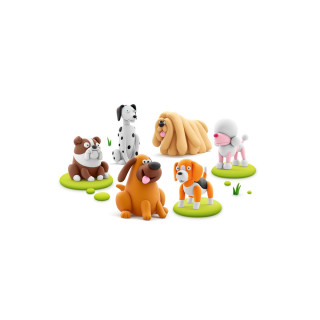 Сет за изработка со глина Dog Buddies 