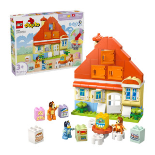 LEGO коцки, Duplo, Bluey's Family House with Memory Game 