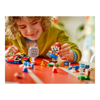 LEGO коцки, Super Mario, Mario Kart™ – Interactive LEGO® Mario™ & Standard Kart 