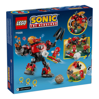 LEGO коцки, Sonic The Hedgehog, Knuckles vs. Dr. Eggman Egg Crusher Mech 