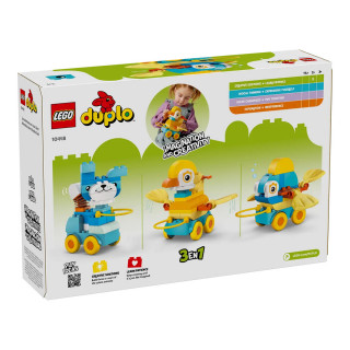 LEGO коцки, Duplo, 3in1 Animals on Wheels 