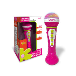 Детски караоке микрофон 'Pink' 