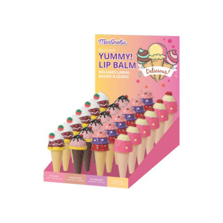 Балзам за усни, Yummy Lip Balm - Ice Cream, 4 дизајни