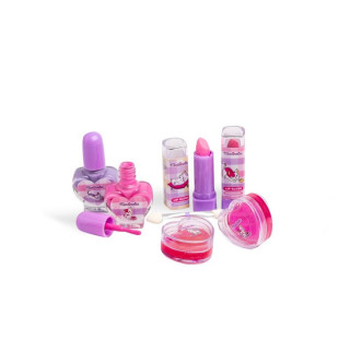 Сет детски шминки во крзнест несесер, Lulu & Duki 