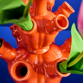 Вазна, Sea Vibes: Coral Tower (портокалова) 