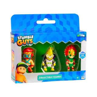 Сет од 3 мини фигури, Stumble Guys Mythic Figures, 5 комбинации 