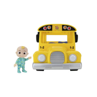 Интерактивна фигура, Cocomelon Musical Yellow School Bus + JJ 