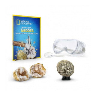 СТЕМ сет, National Geographic - Break Open 2 Geodes 
