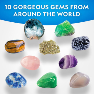 СТЕМ сет, National Geographic - Super Gemstone Dig Kit 