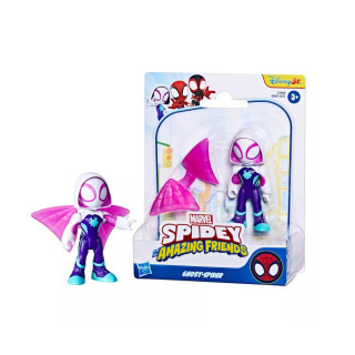 Фигура, Marvel: Spidey and his Amazing Friends - Ghost-Spider, 7cm 