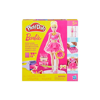 Сет за игра, Play-Doh: Barbie Designer - Ruffles & Bows 