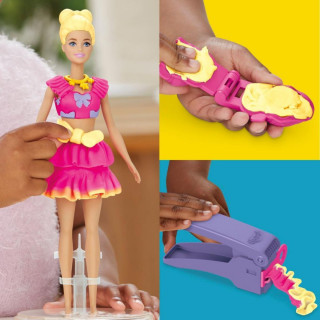 Сет за игра, Play-Doh: Barbie Designer - Ruffles & Bows 