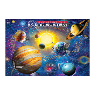 Сложувалка во торбичка за ужинка, The Solar System, 100 парчиња 